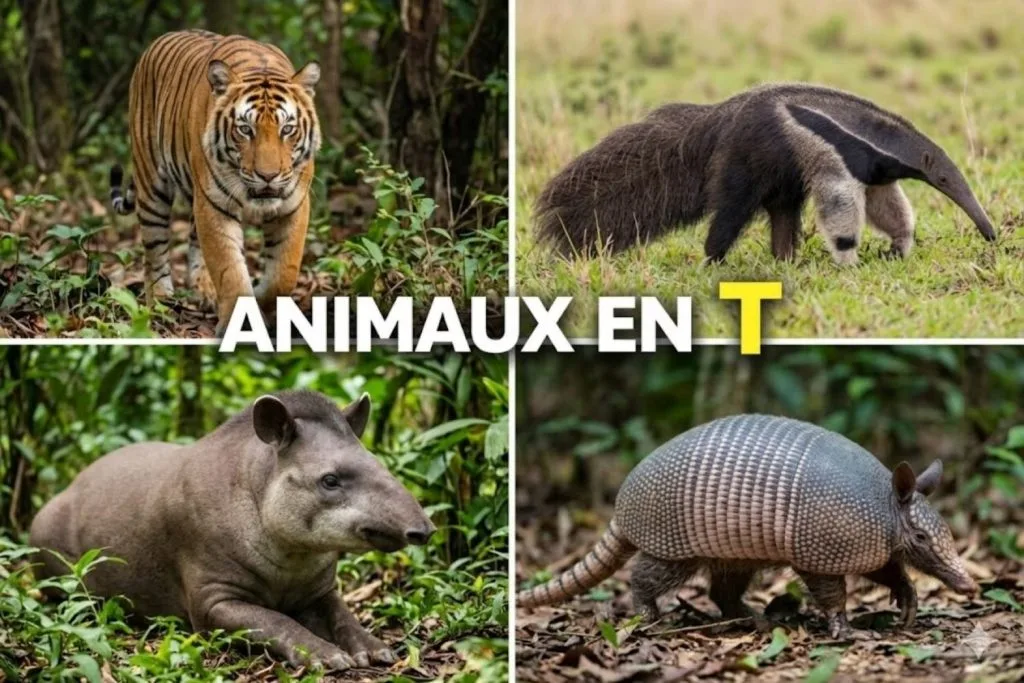 animal en T
