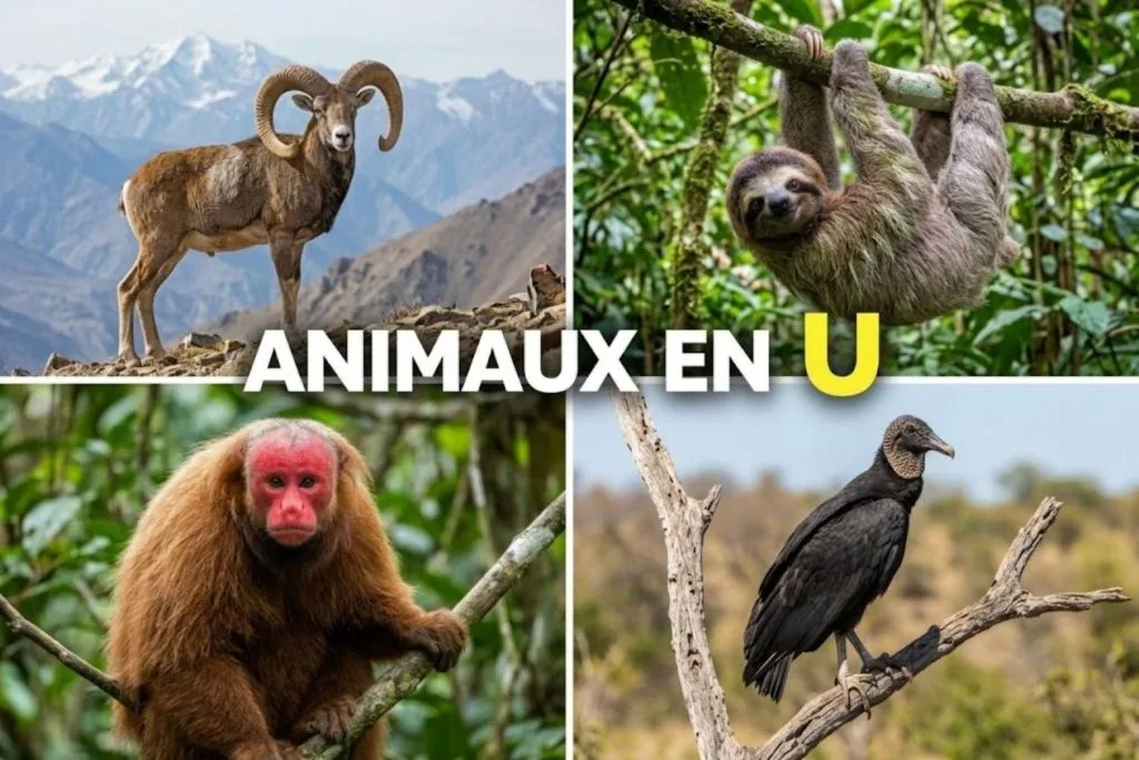 animal en U