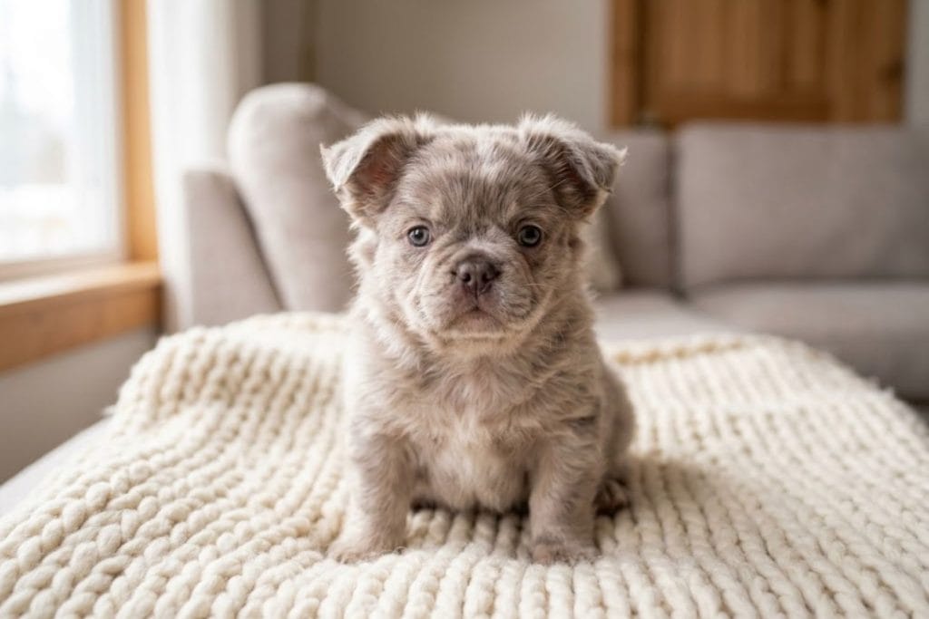 Bouledogue Fluffy : Caractère, prix et soins du Frenchie poil long