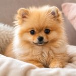 petit chien mignon