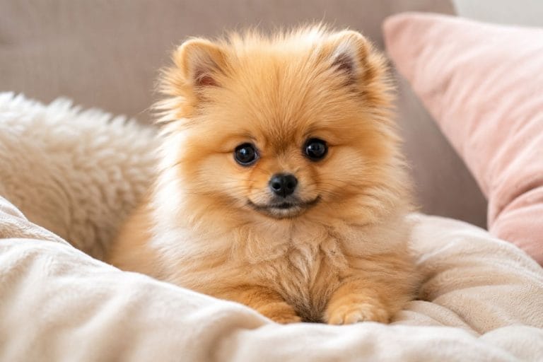 petit chien mignon